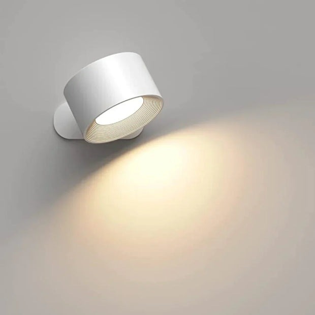 FlexiLume™ | Kabellose dimmbare LED-Wandleuchte mit 360°-Drehfunktion