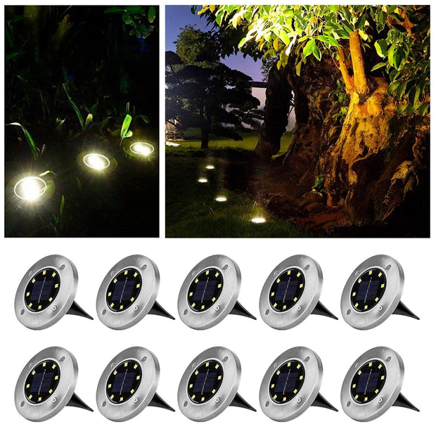 SolarVibe™ Rasen-Spots – IP65 Wasserdicht