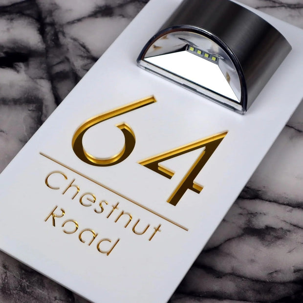 LumiNumber™ | Hausnummer mit Beleuchtung