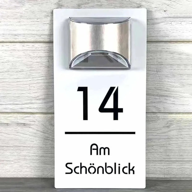 LumiNumber™ | Hausnummer mit Beleuchtung